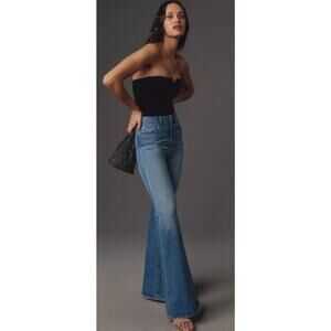 Anthropologie Pilcro Charlie High Rise Flare Leg Jeans Womens Size 27 $249